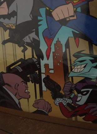 Poster Batman and Superman Adventures World's Finest - Bruce Timm - Mycomicshop.be
