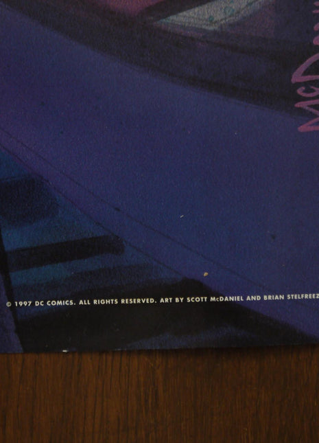 Poster Batman by Scott McDaniel & Brian Stelfreeze 1997 - Mycomicshop.be