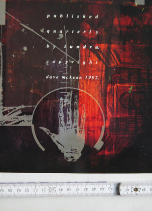 Poster Cages Signed by Dave McKean - Mycomicshop.be