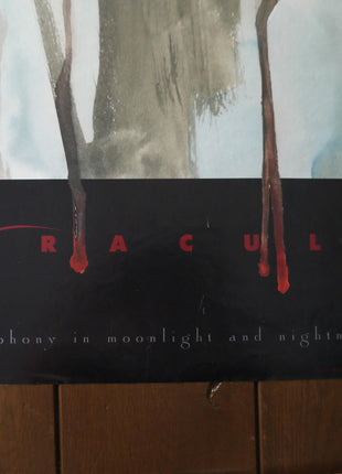 Poster Dracula A symphony in moonlight and nightmares - Jon Muth 1990 - Mycomicshop.be