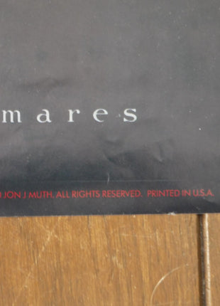 Poster Dracula A symphony in moonlight and nightmares - Jon Muth 1990 - Mycomicshop.be