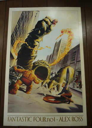 Poster Fantastic Four III 1 Alex Ross 1994 178 - Mycomicshop.be
