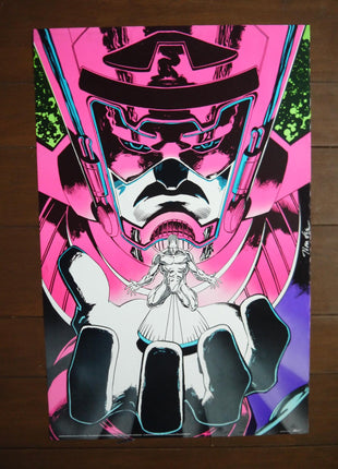 Poster Galactus and Silver Surfer 1991 Jim Lee - Mycomicshop.be