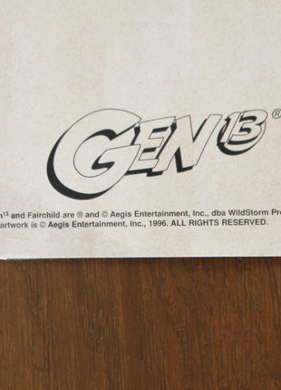 Poster Gen 13 Calendar 1997 Chiodo - Mycomicshop.be