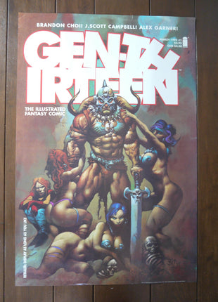 Poster Gen Thirteen Simon Bisley 1996 - Mycomicshop.be