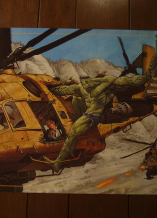 Poster Hulk V Christopher Moeller 1995 220 - Mycomicshop.be