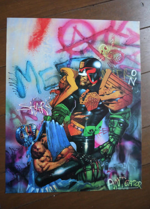 Poster Judge Dredd 1992 Simon Bisley - Mycomicshop.be