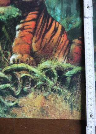 Poster Jungle Girl with Tigers 1999 Simon Bisley - Mycomicshop.be