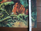 Poster Jungle Girl with Tigers 1999 Simon Bisley - Mycomicshop.be