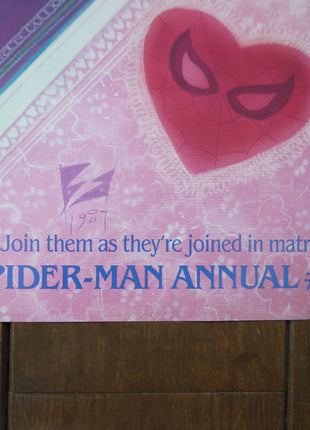 Poster Peter & Mary Jane Wedding 1987 Bill Sienkiewicz - Mycomicshop.be