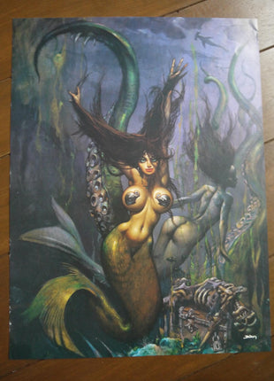 Poster Sirens by Simon Bisley - Mycomicshop.be
