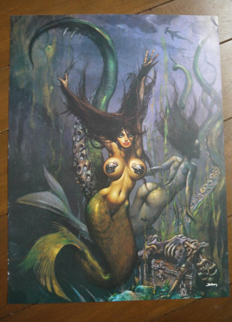 Poster Sirens by Simon Bisley - Mycomicshop.be