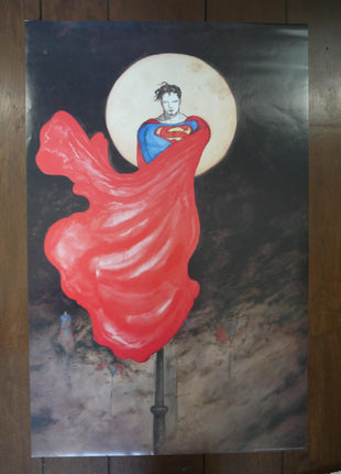 Poster Superman 2001 Y. Amano - Mycomicshop.be