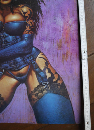 Poster Sword Girl by Simon Bisley - Mycomicshop.be