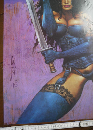 Poster Sword Girl by Simon Bisley - Mycomicshop.be