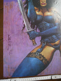 Poster Sword Girl by Simon Bisley - Mycomicshop.be