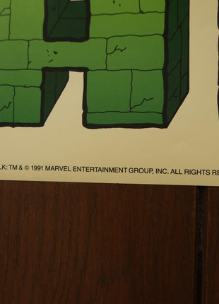 Poster Thing vs Hulk 1991 Matt Wagner - Mycomicshop.be
