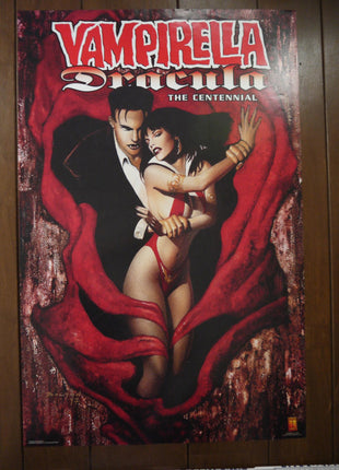 Poster Vampirella Dracula The Centennial 1997 John Bolton - Mycomicshop.be