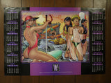 Poster Wildstorm Calendar 1996 Jim Lee - Mycomicshop.be