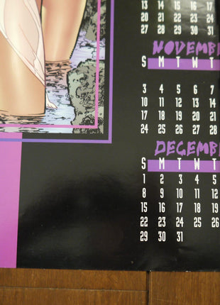 Poster Wildstorm Calendar 1996 Jim Lee - Mycomicshop.be