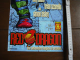 Promo Poster Red Dragon 1996 Bisley 2 x Signed - Mycomicshop.be