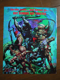 Promo Poster Red Dragon 1996 Bisley 2 x Signed - Mycomicshop.be