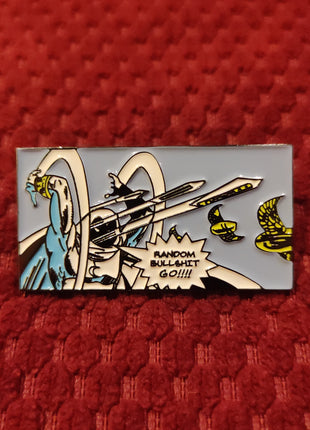 "Random Bullshit Go" Enamel pin - Mycomicshop.be