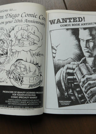 San Diego Comic Con International Program (1970) 1989 - Mycomicshop.be