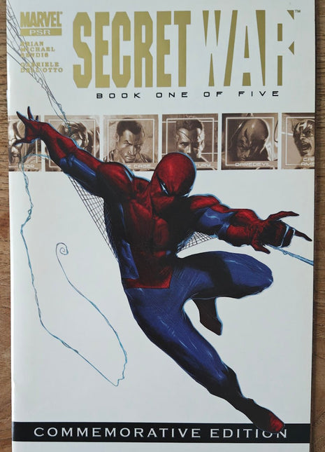 Secret War (Marvel, 2004) 1 Commemorative Gold Foil Variant cover - Mycomicshop.be