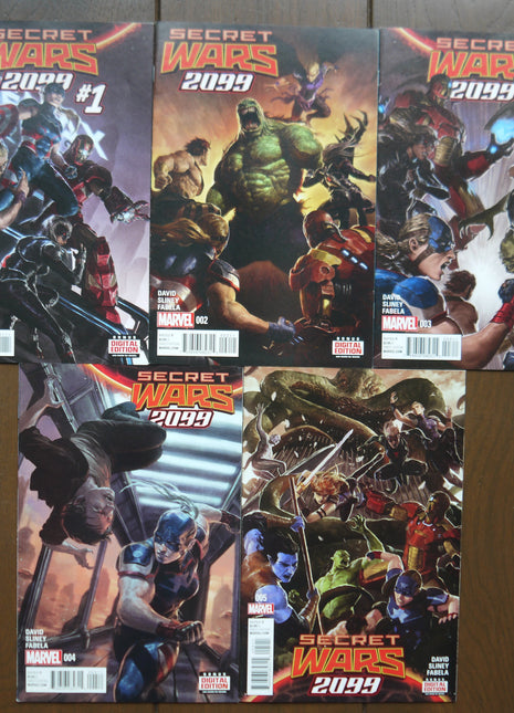 Secret Wars 2099 (2015) Complete Set - Mycomicshop.be
