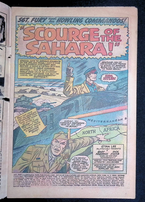 Sgt. Fury (1963) #43 - Mycomicshop.be