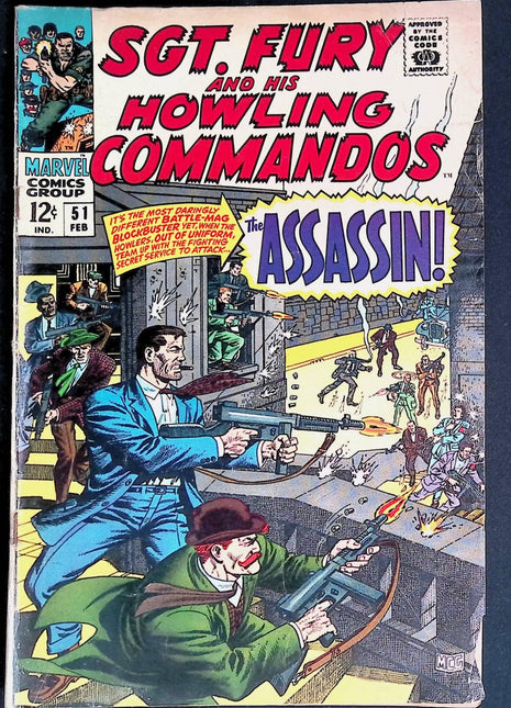 Sgt. Fury (1963) #51 - Mycomicshop.be