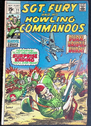 Sgt. Fury (1963) #71 - Mycomicshop.be