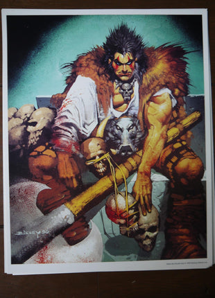 Slaine: The Horned God Portfolio (SQP) 1995 - Mycomicshop.be