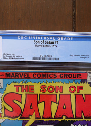 Son of Satan (1975) #1 CGC 5.0 - Mycomicshop.be