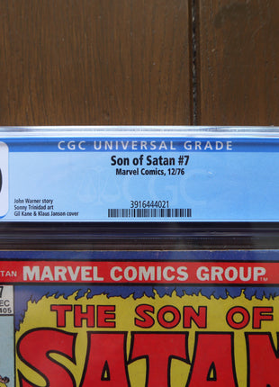 Son of Satan (1975) #7 CGC 6.0 - Mycomicshop.be