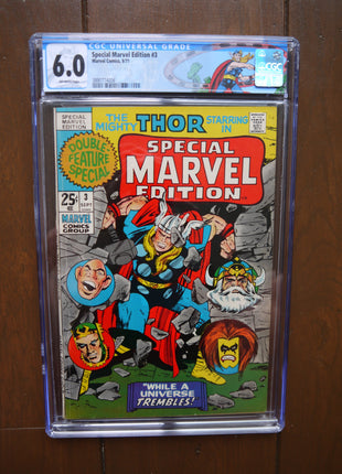Special Marvel Edition (1971) #3 CGC 6.0 - Mycomicshop.be