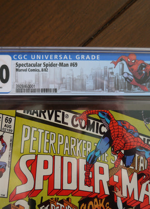 Spectacular Spider-Man (1976 1st Series) #69 CGC 7.0 - Mycomicshop.be