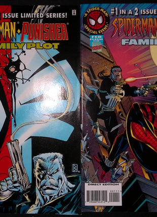Spider-Man Punisher Family Plot (1996) Complete Set - Mycomicshop.be