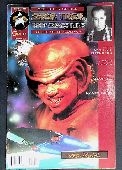 Star Trek Deep Space Nine Celebrity Rules of Diplomacy (1995 #1 - Mycomicshop.be