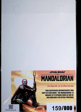 Star Wars The Mandalorian (2022 Marvel) 8 Stephanie Hans Exclusive Variant - Mycomicshop.be