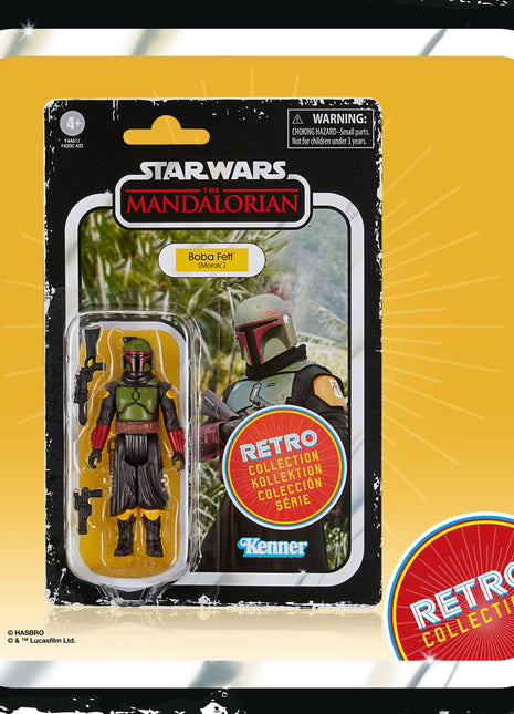 Star Wars The Mandalorian Retro Collection Action Figure 2022 Boba Fett (Morak) 10 cm - Mycomicshop.be