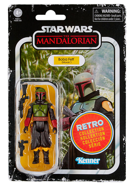 Star Wars The Mandalorian Retro Collection Action Figure 2022 Boba Fett (Morak) 10 cm - Mycomicshop.be