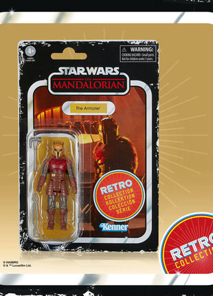 Star Wars The Mandalorian Retro Collection Action Figure 2022 The Armorer 10 cm - Mycomicshop.be