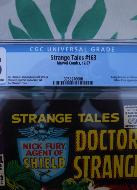 Strange Tales (1951-1976 1st Series) #163 CGC 7.5 - Mycomicshop.be