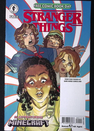 Stranger Things and Minecraft (2020 Dark Horse) FCBD #1 - Mycomicshop.be