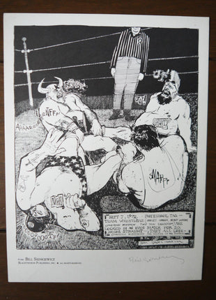 Strength of Man Portfolio - Bill Sienkiewicz signed print - Mycomicshop.be