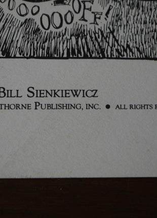 Strength of Man Portfolio - Bill Sienkiewicz signed print - Mycomicshop.be