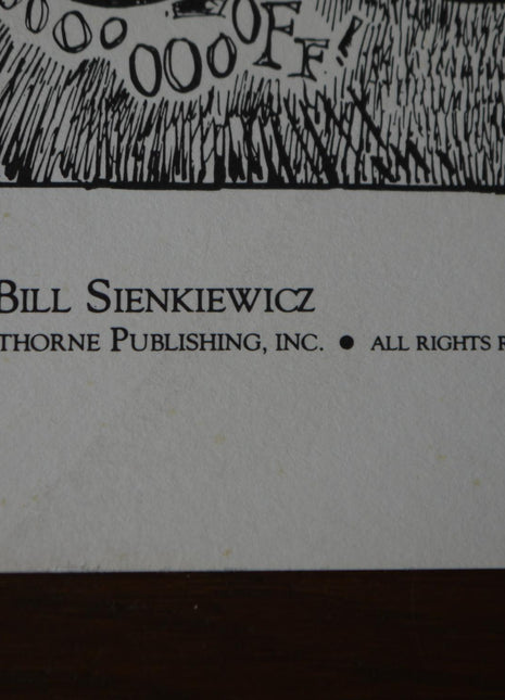 Strength of Man Portfolio - Bill Sienkiewicz signed print - Mycomicshop.be