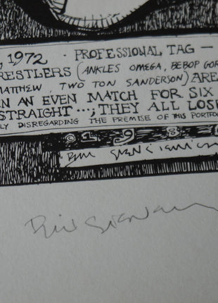 Strength of Man Portfolio - Bill Sienkiewicz signed print - Mycomicshop.be
